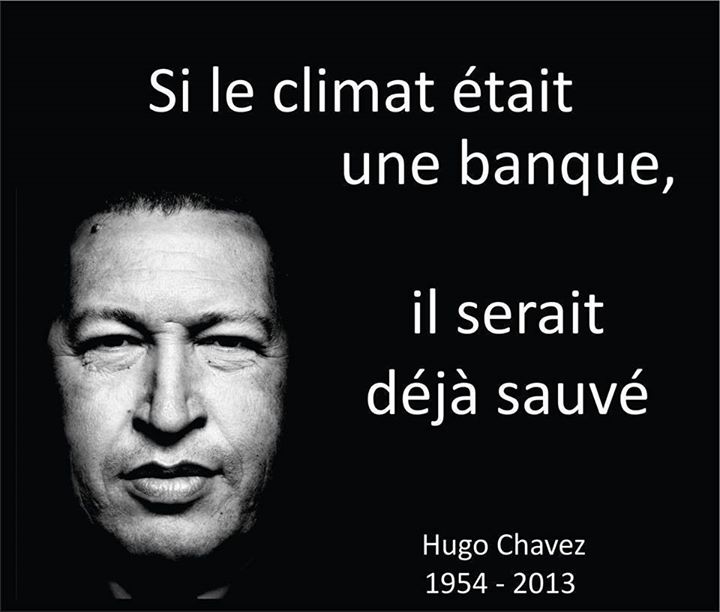 Si le climat était une banque, …