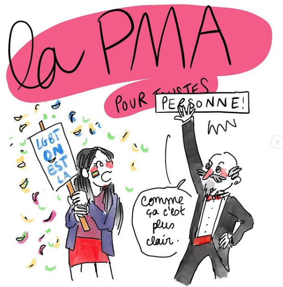 @LaNuitRemueParis, des « dessins bavards » pour aborder le féminisme sur Instagram