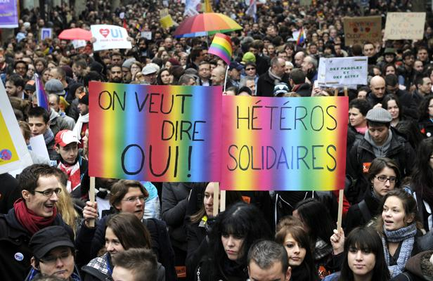 Mariage pour tous: OUI!